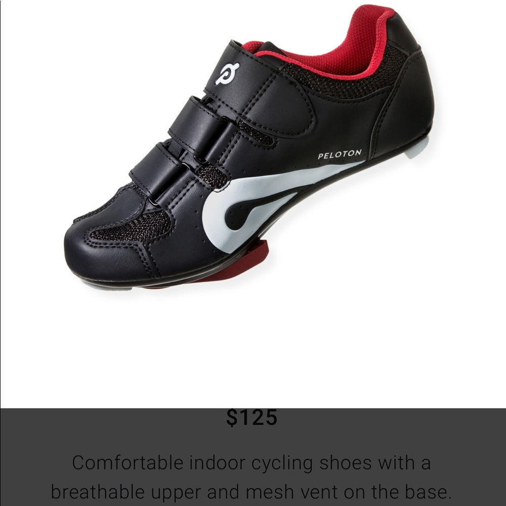 Peloton bicycle shoes